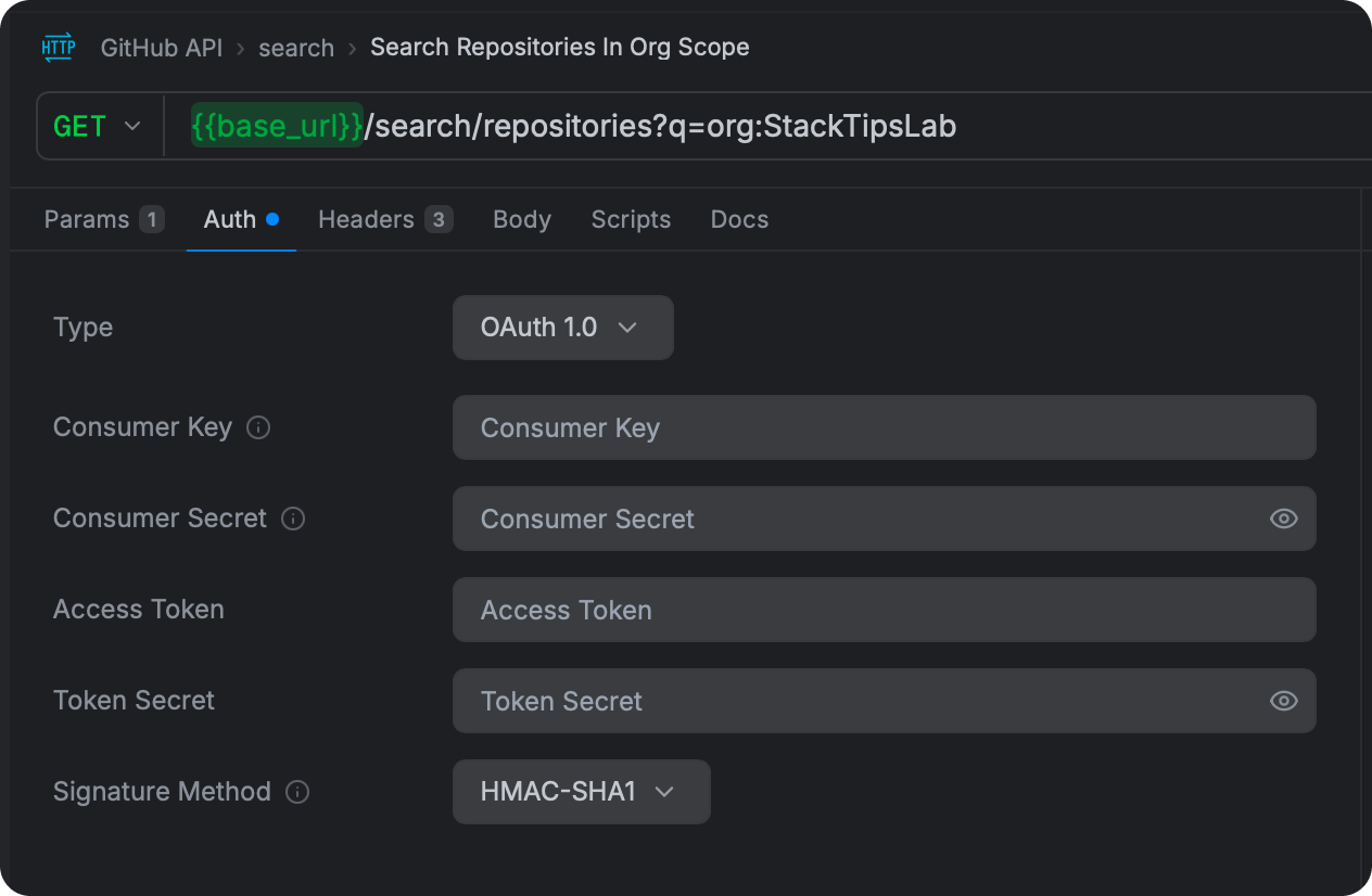 Curlex OAuth 2.0